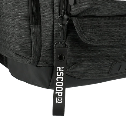 Gray NBN Whitby 15" Computer Backpack w/ USB Port