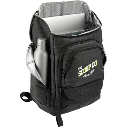 Gray NBN Whitby 15" Computer Backpack w/ USB Port
