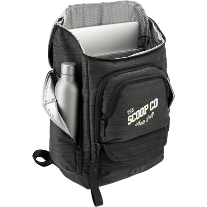 Gray NBN Whitby 15" Computer Backpack w/ USB Port