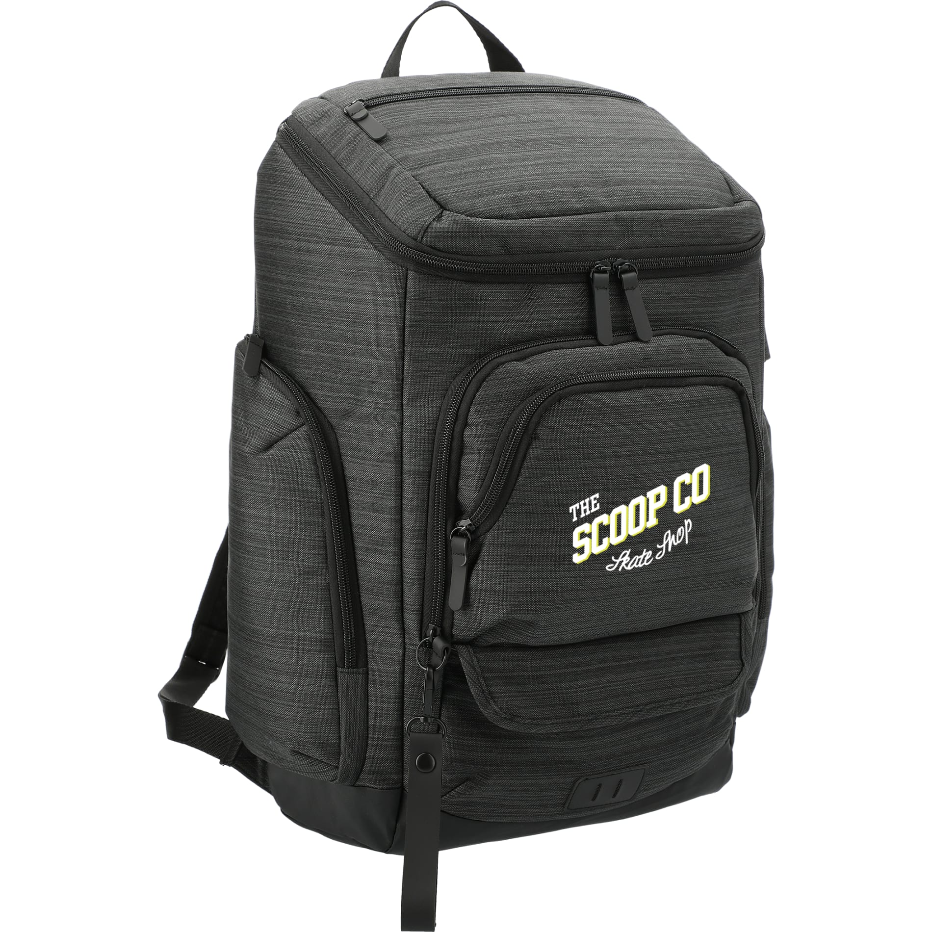 Gray NBN Whitby 15" Computer Backpack w/ USB Port