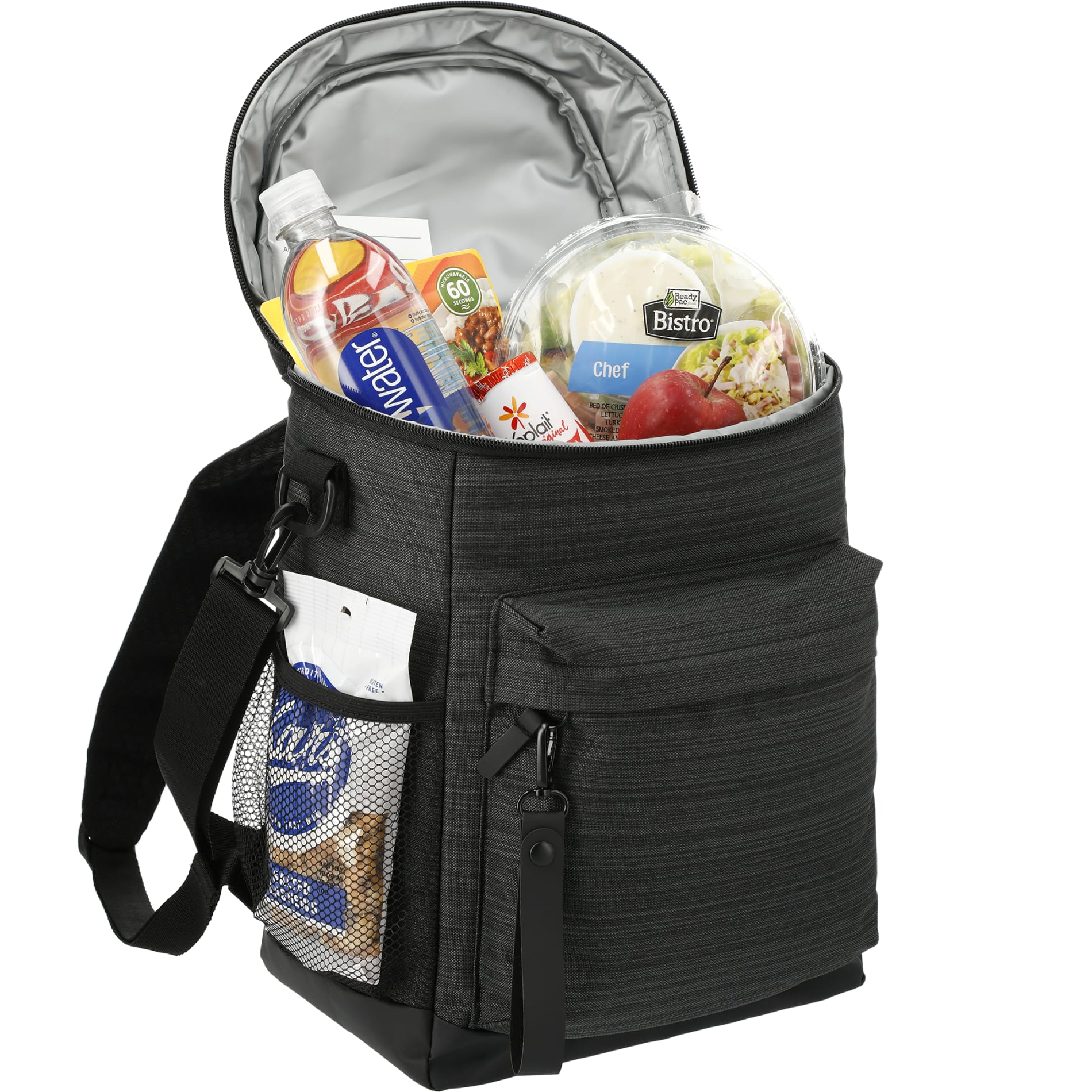 Gray NBN Whitby 24 Can Backpack Cooler plain