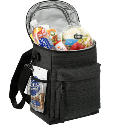 Gray NBN Whitby 24 Can Backpack Cooler plain