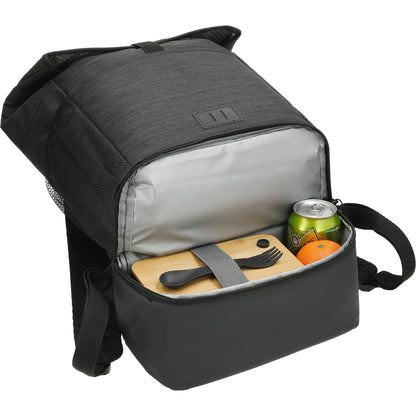 Gray NBN Whitby Insulated 15" Computer Backpack plain