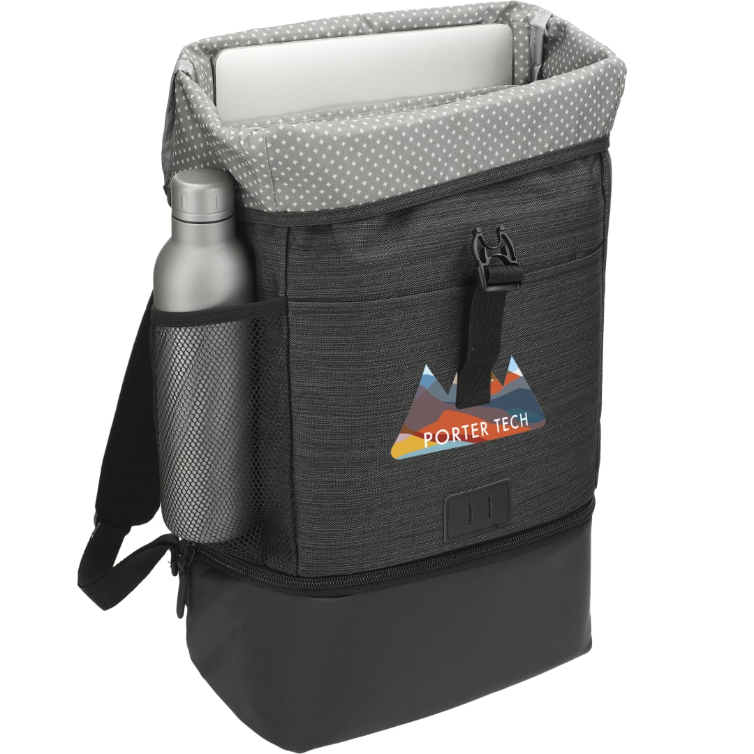 Gray NBN Whitby Insulated 15" Computer Backpack