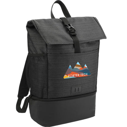 Gray NBN Whitby Insulated 15" Computer Backpack
