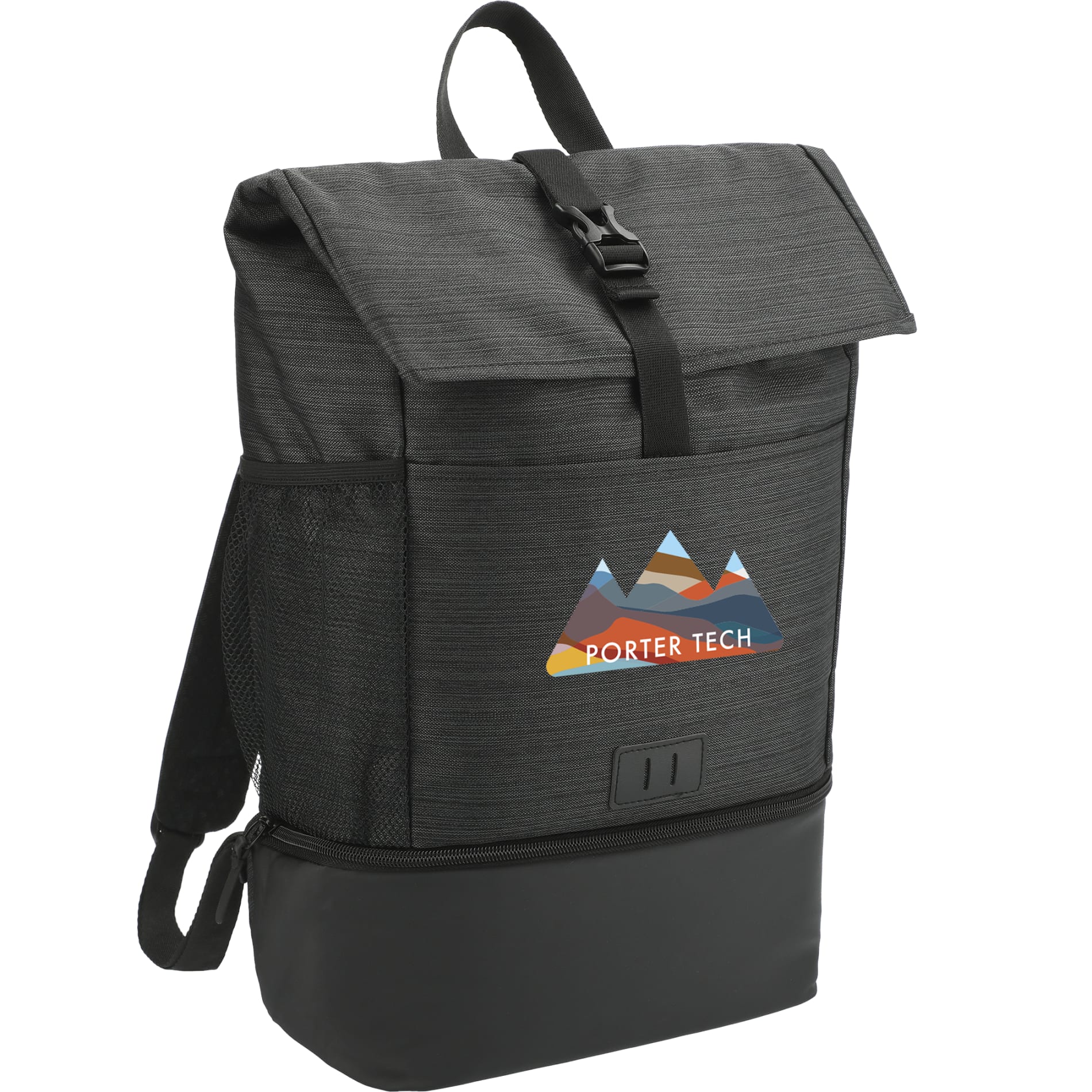 Gray NBN Whitby Insulated 15" Computer Backpack