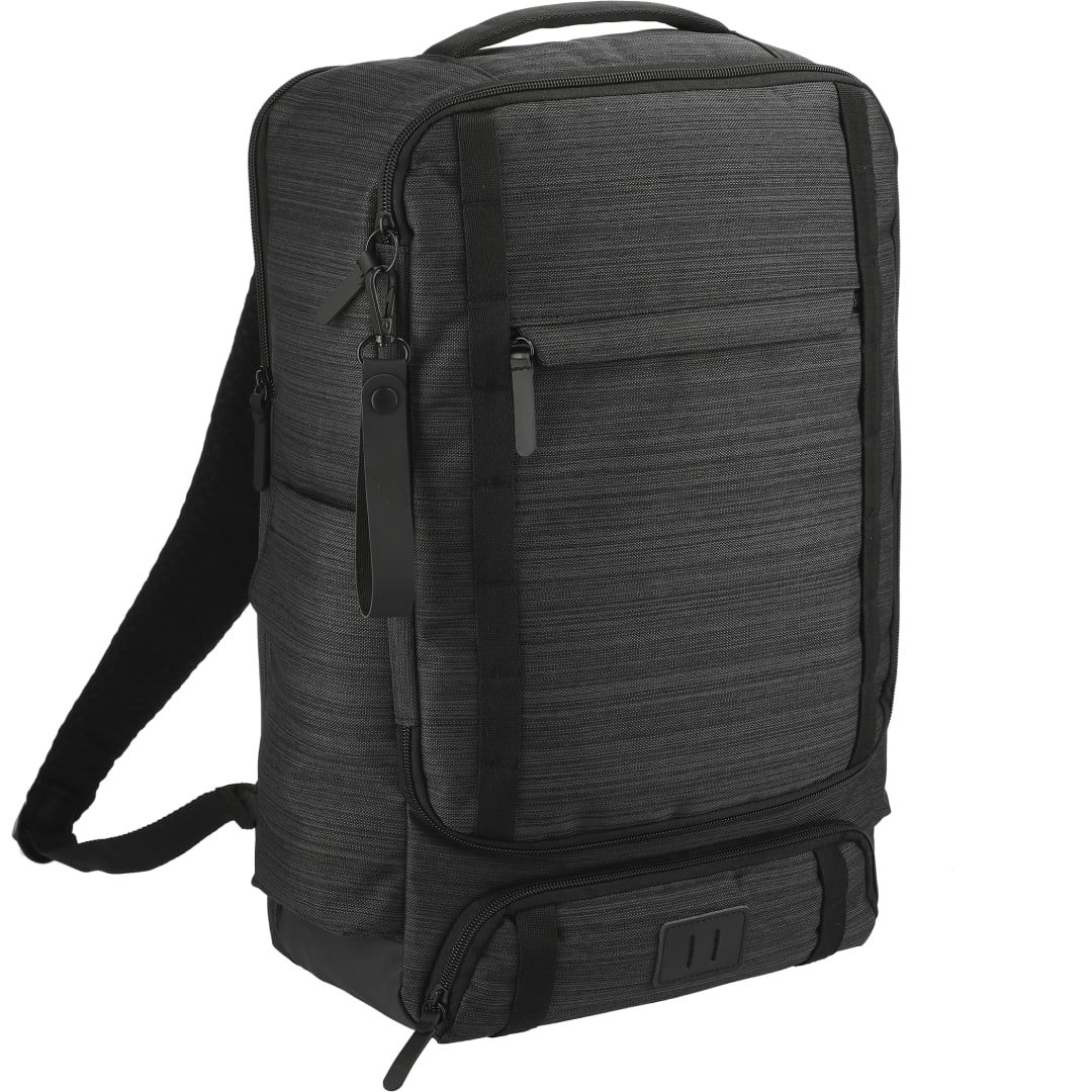 Gray NBN Work Anywhere 15" Computer Backpack plain