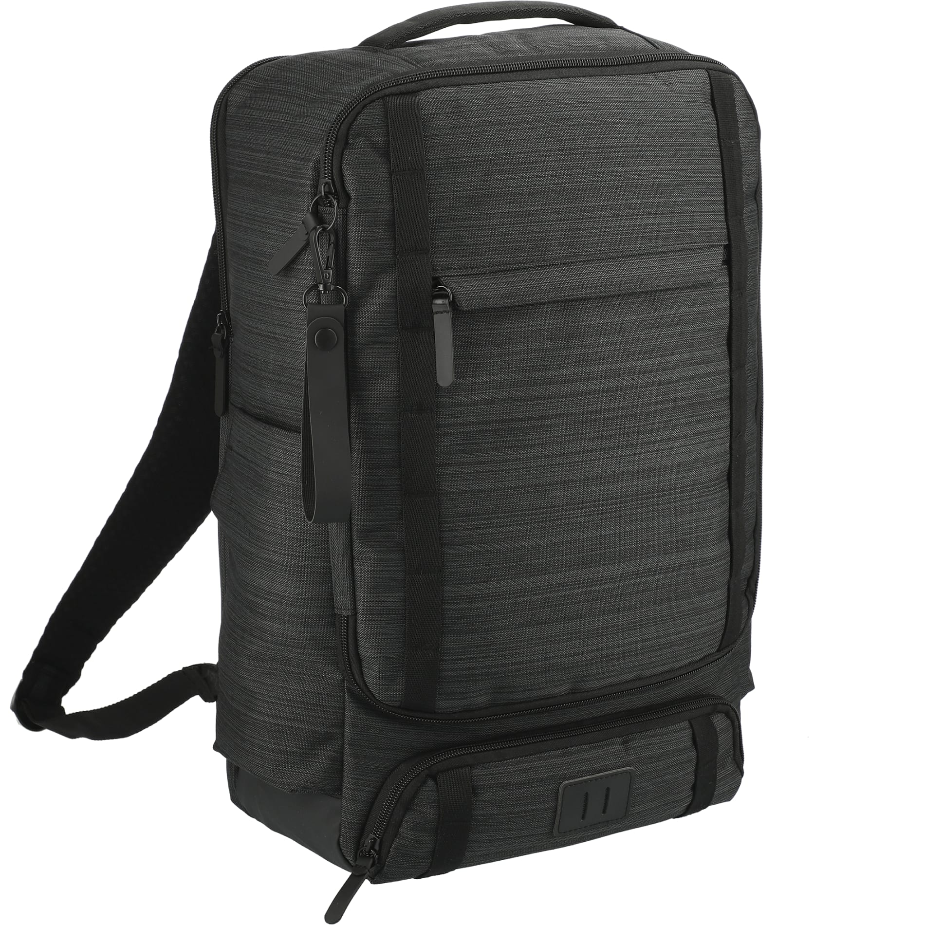 Gray NBN Work Anywhere 15" Computer Backpack plain