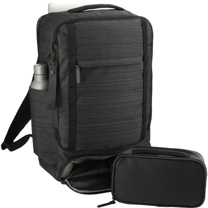 Gray NBN Work Anywhere 15" Computer Backpack plain