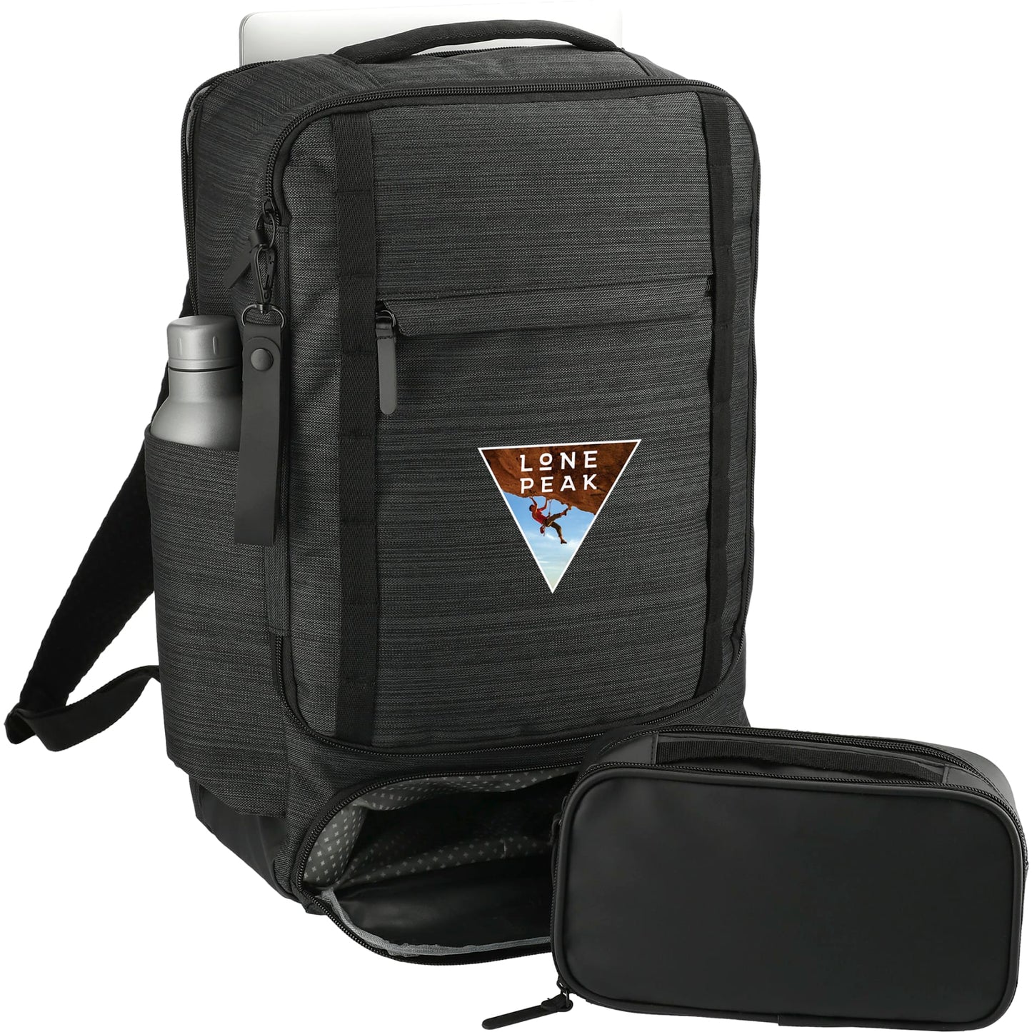 Gray NBN Work Anywhere 15" Computer Backpack