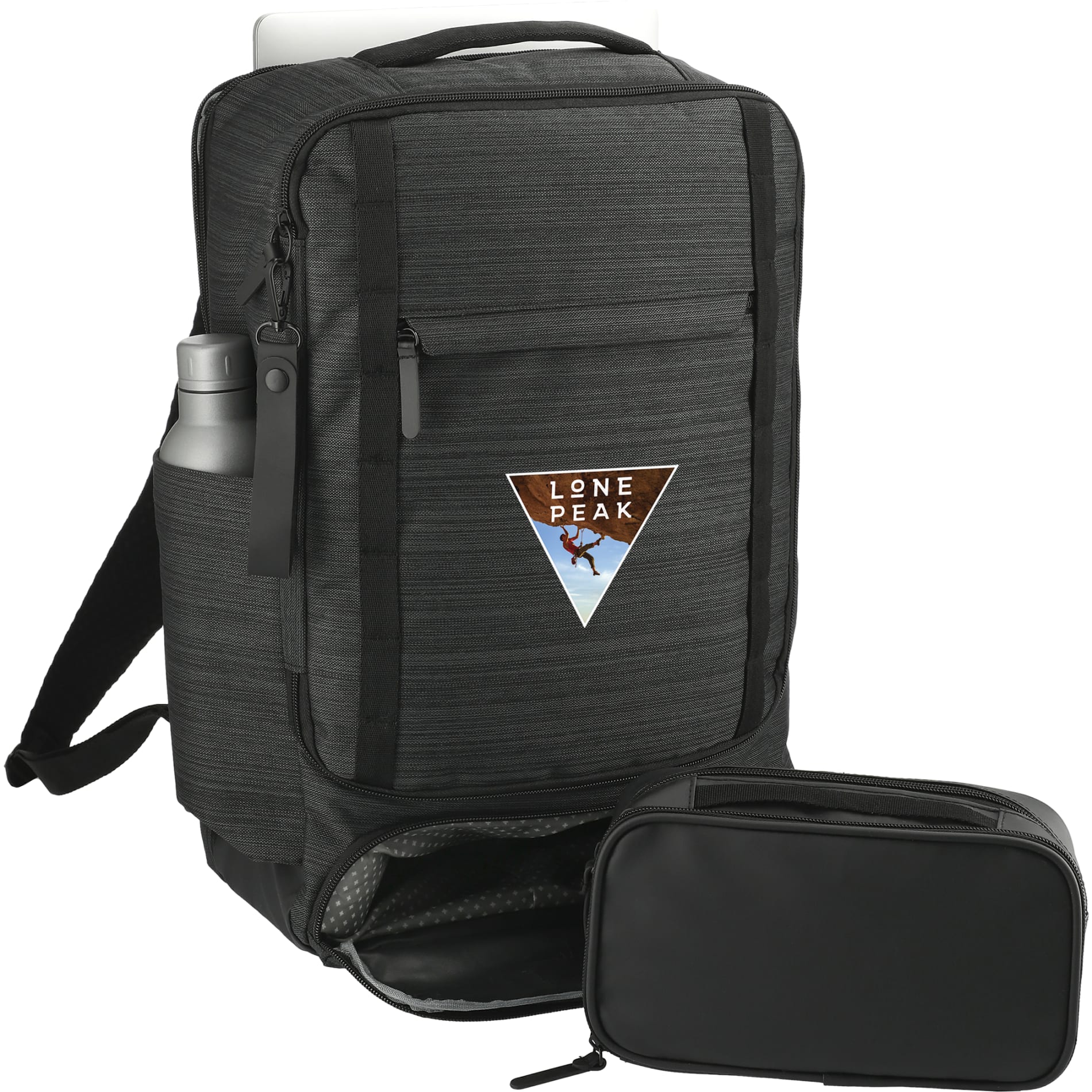 Gray NBN Work Anywhere 15" Computer Backpack