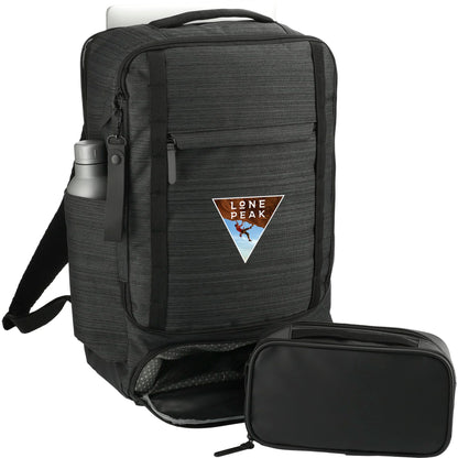 Gray NBN Work Anywhere 15" Computer Backpack