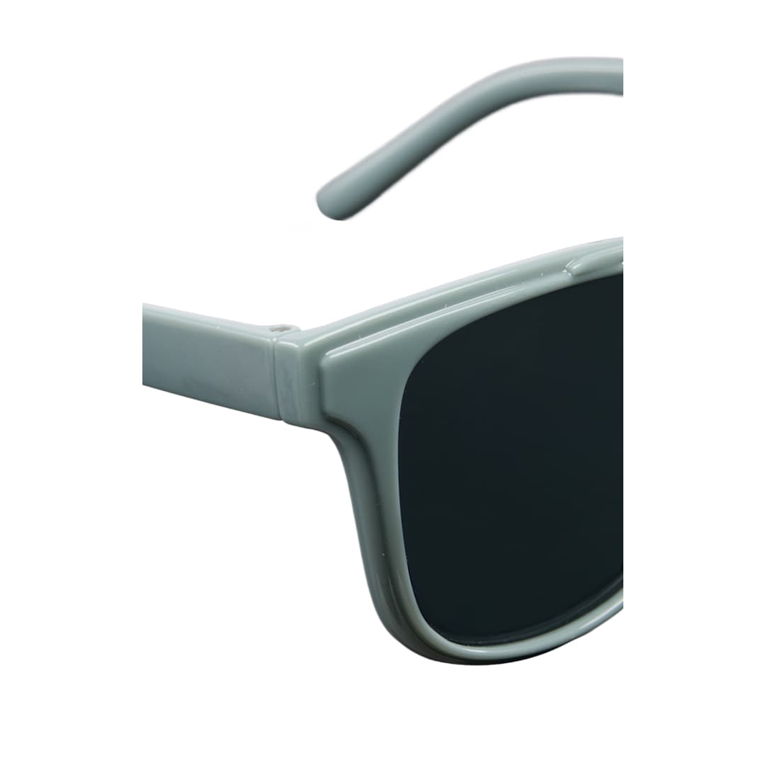 Gray Peyton Recycled Brow Bar Sunglasses plain