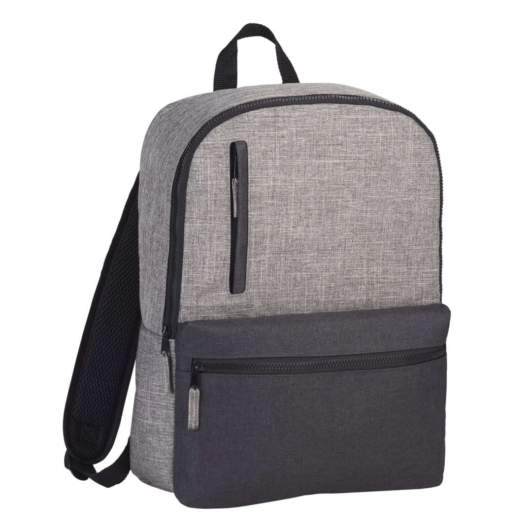 Gray Reclaim Recycled 15" Computer Backpack plain