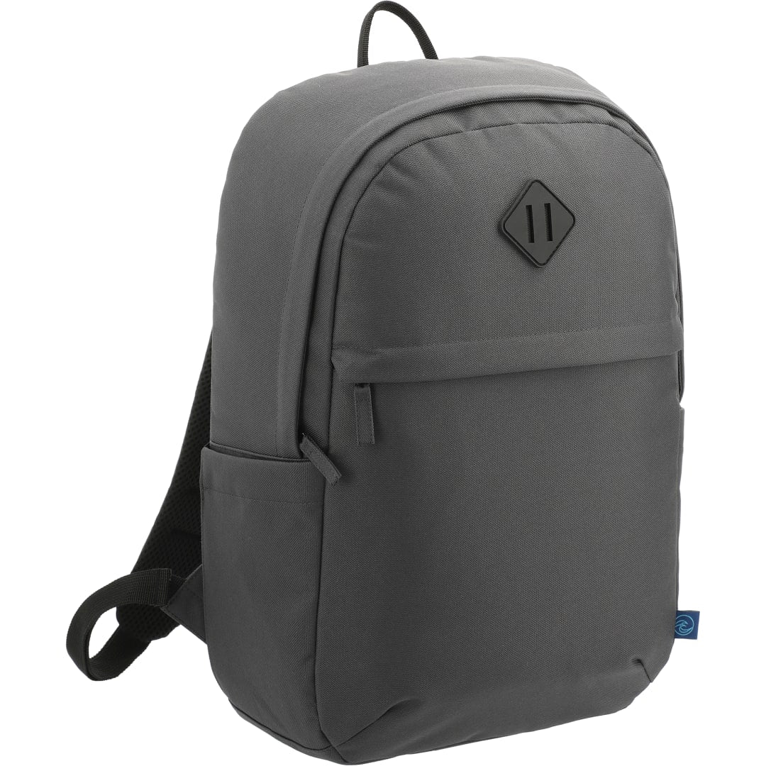 Gray Repreve® Ocean Commuter 15" Computer Backpack plain