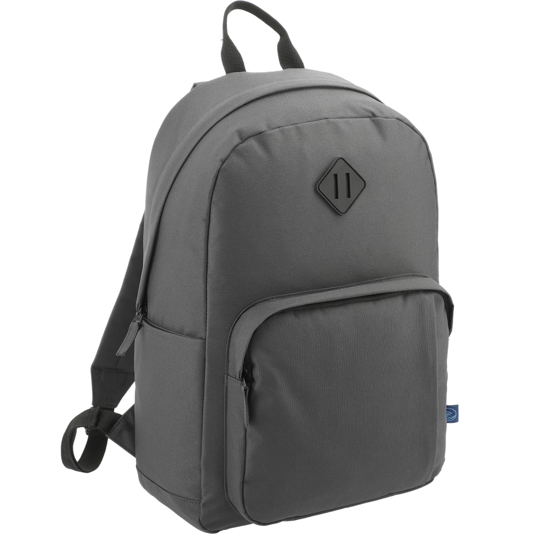 Gray Repreve® Ocean Everyday 15" Computer Backpack plain