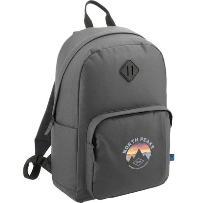 Gray Repreve® Ocean Everyday 15" Computer Backpack