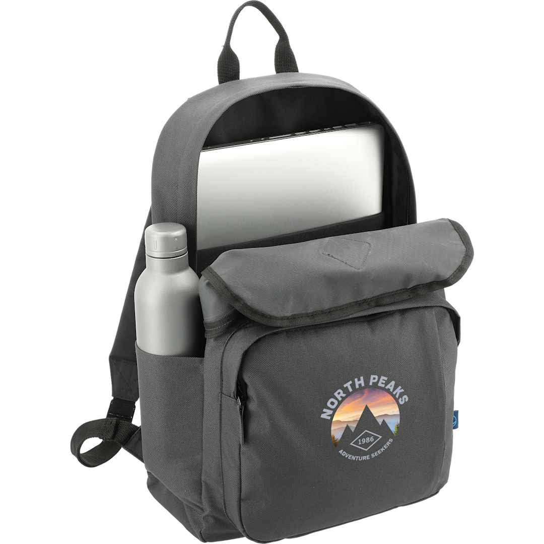 Gray Repreve® Ocean Everyday 15" Computer Backpack