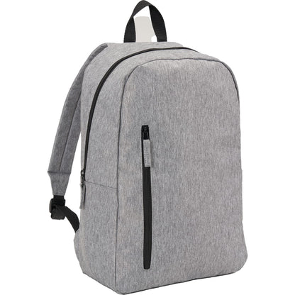 Gray Skye Recycled Laptop Backpack plain