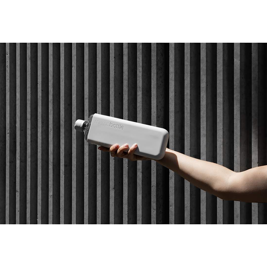 Gray SLIM Original Colored memobottle plain