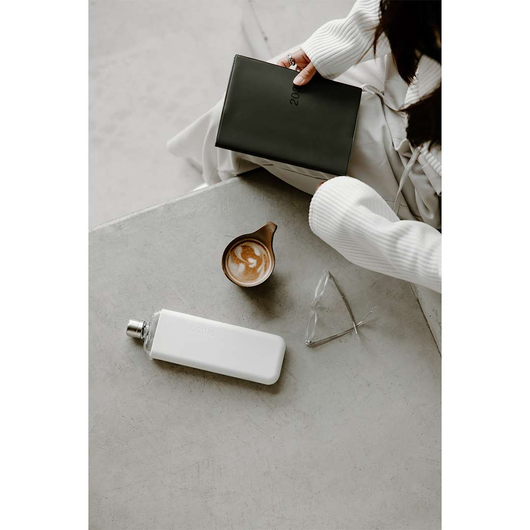 Gray SLIM Original Colored memobottle plain
