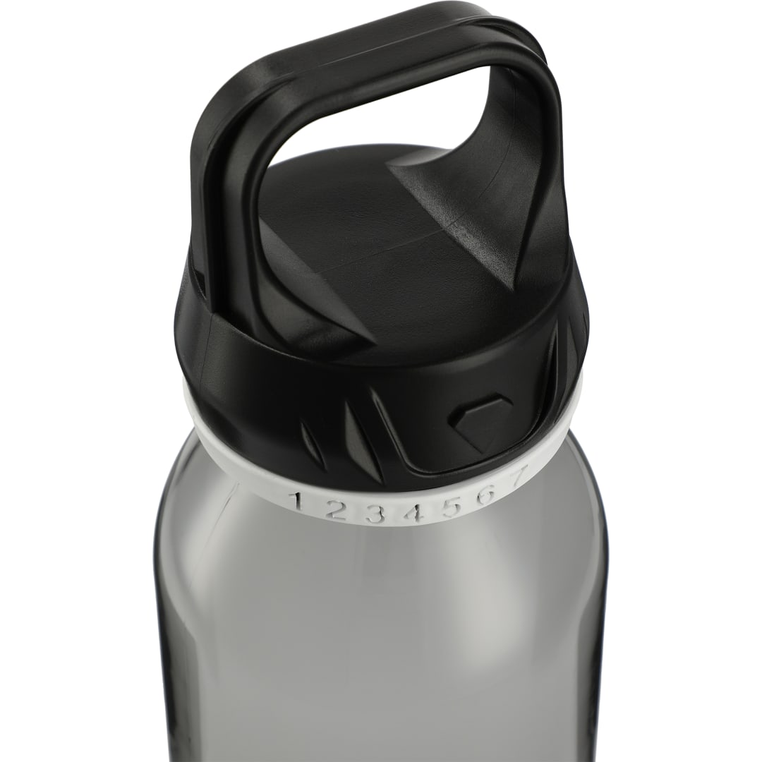 Gray Smart 22oz Tritan Sports Bottle plain
