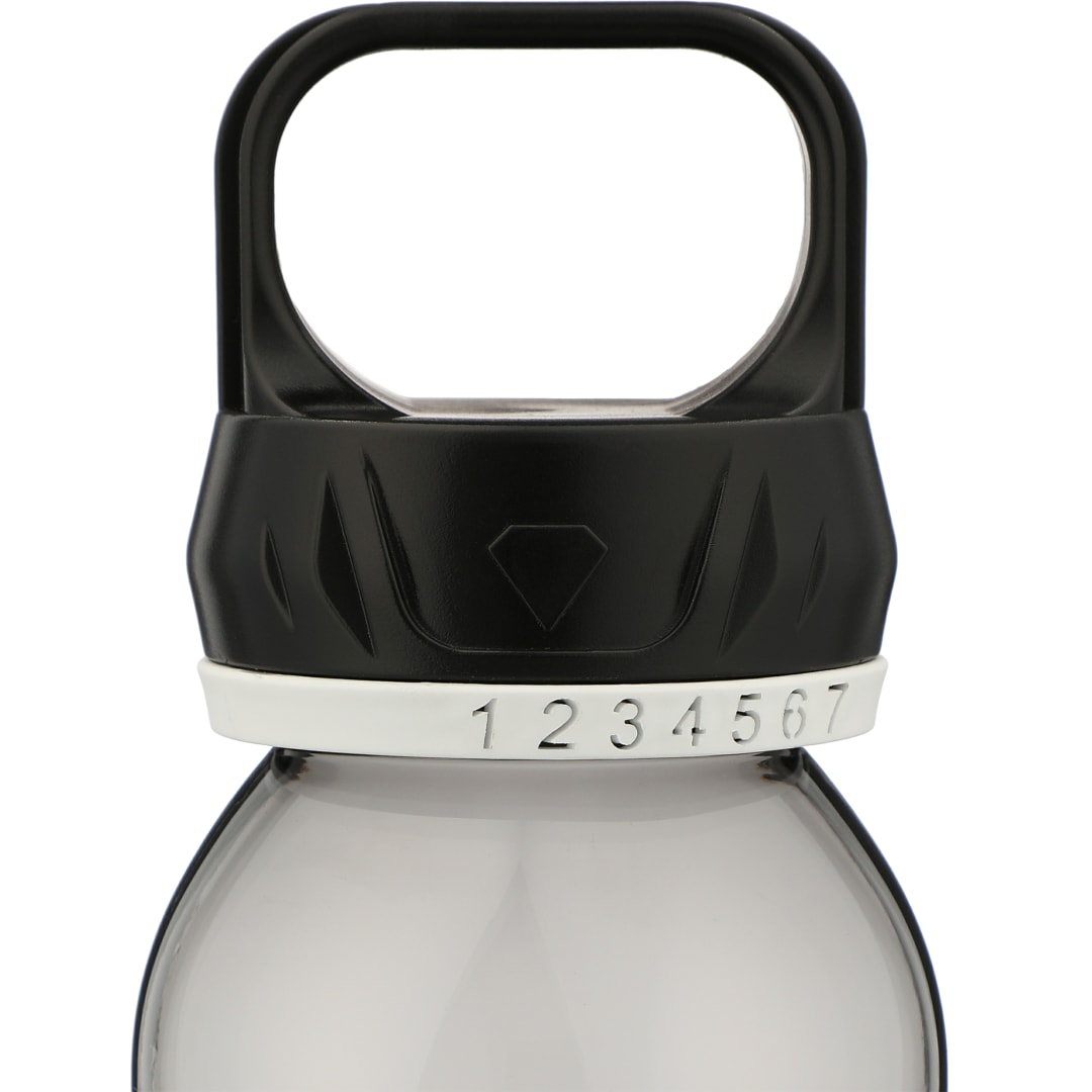 Gray Smart 22oz Tritan Sports Bottle plain