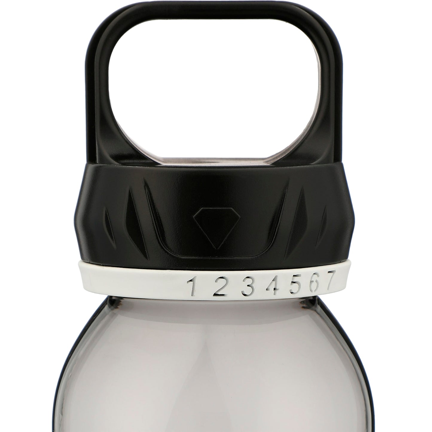 Gray Smart 22oz Tritan Sports Bottle plain