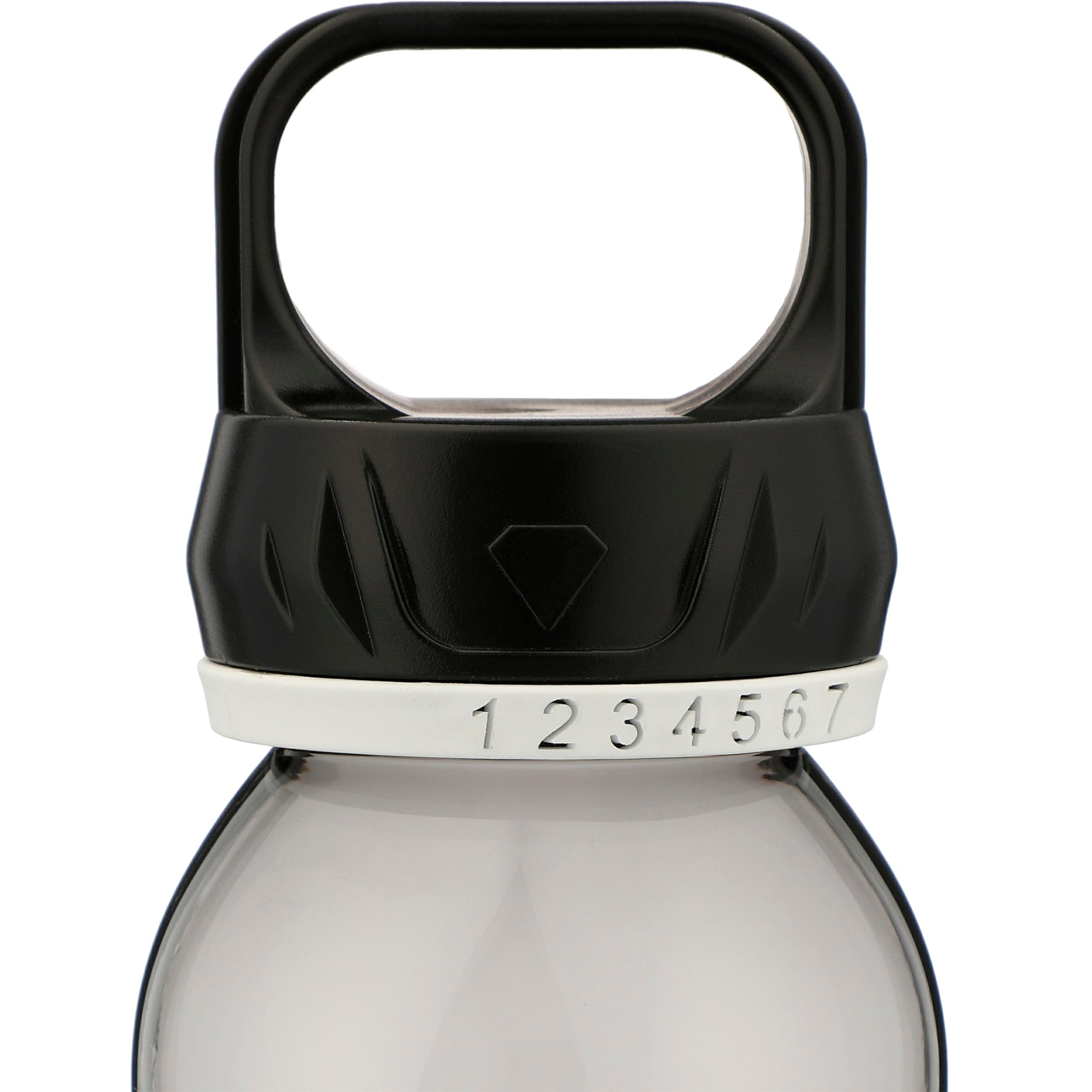 Gray Smart 22oz Tritan Sports Bottle plain