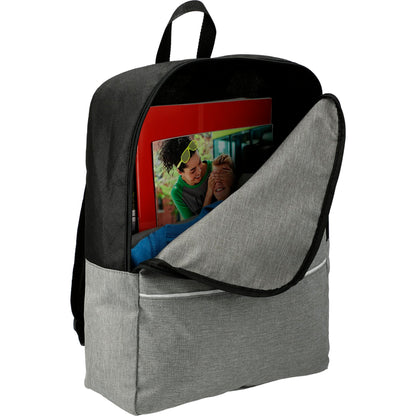 Gray Stone Backpack plain