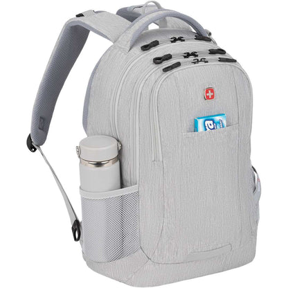 Gray Swiss Gear Frost Peak Computer Backpack plain