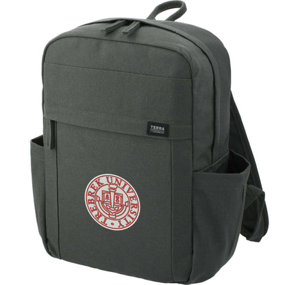 Gray Terra Thread Fairtrade Earth 15" Computer Backpck