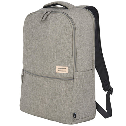 Gray THE GOODS™ Recycled 17" Laptop Backpack plain
