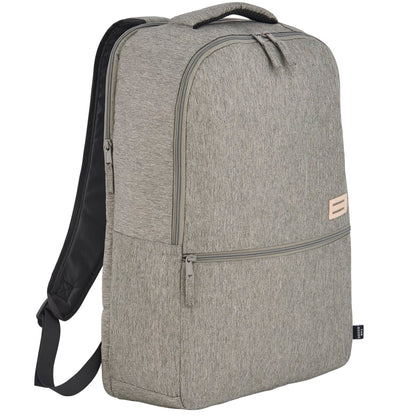 Gray THE GOODS™ Recycled 17" Laptop Backpack plain