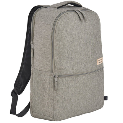 Gray THE GOODS™ Recycled 17" Laptop Backpack plain