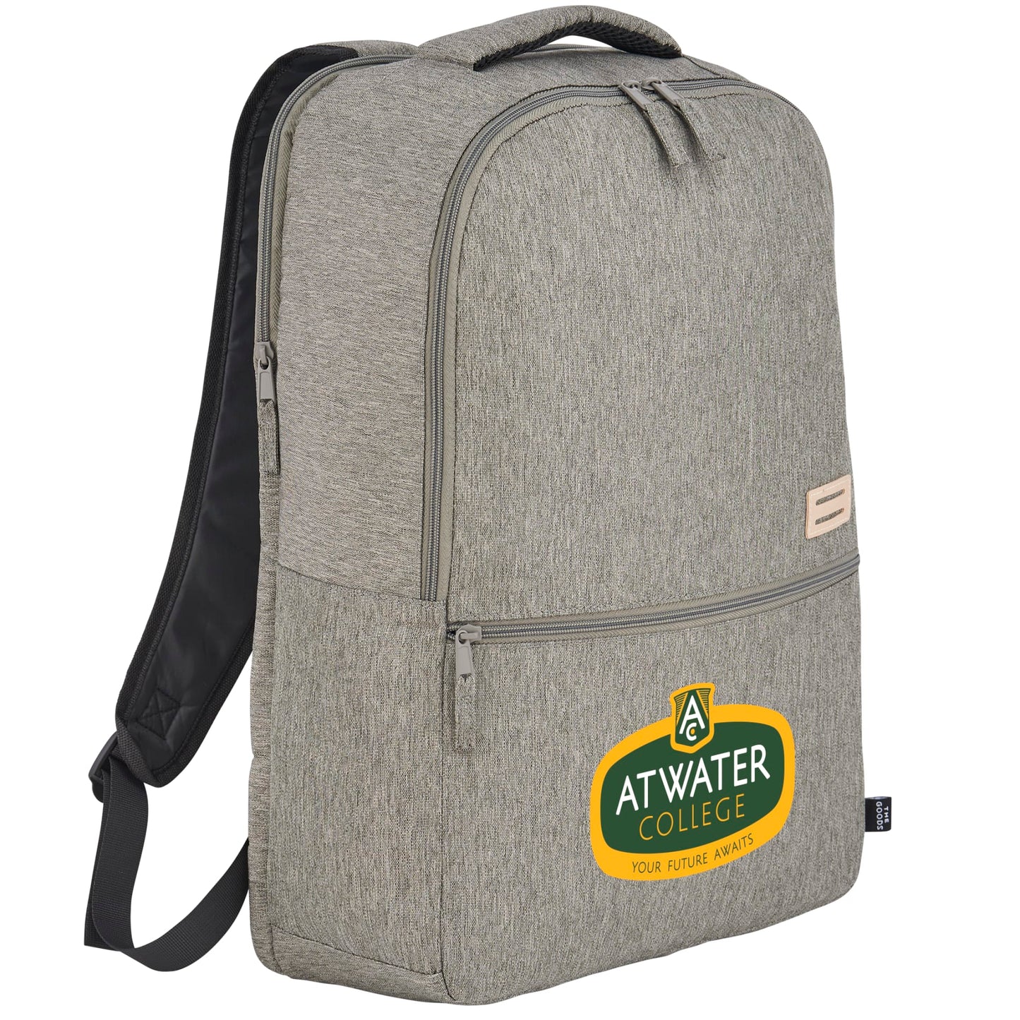 Gray THE GOODS™ Recycled 17" Laptop Backpack
