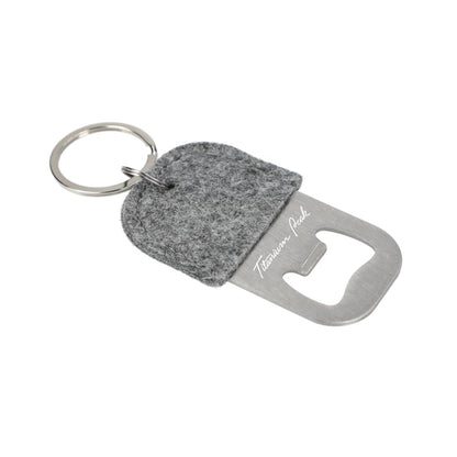 Gray THE GOODS™ Recycled Felt Bottle Opener