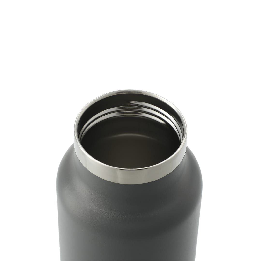 Gray Thor Copper Vacuum Insulated Bottle 25oz Straw Lid