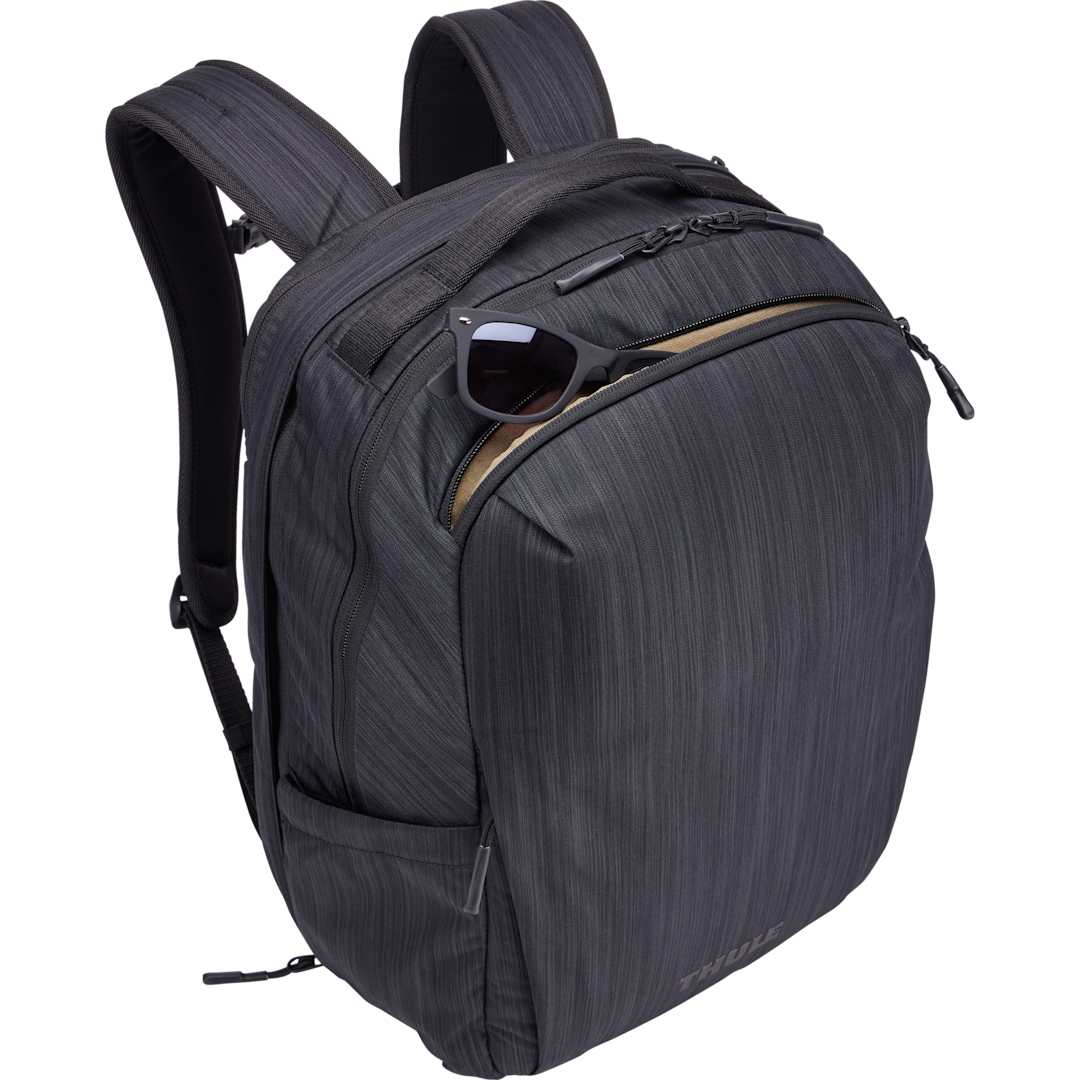 Gray Thule Recycled Stravan 2.0 Backpack plain