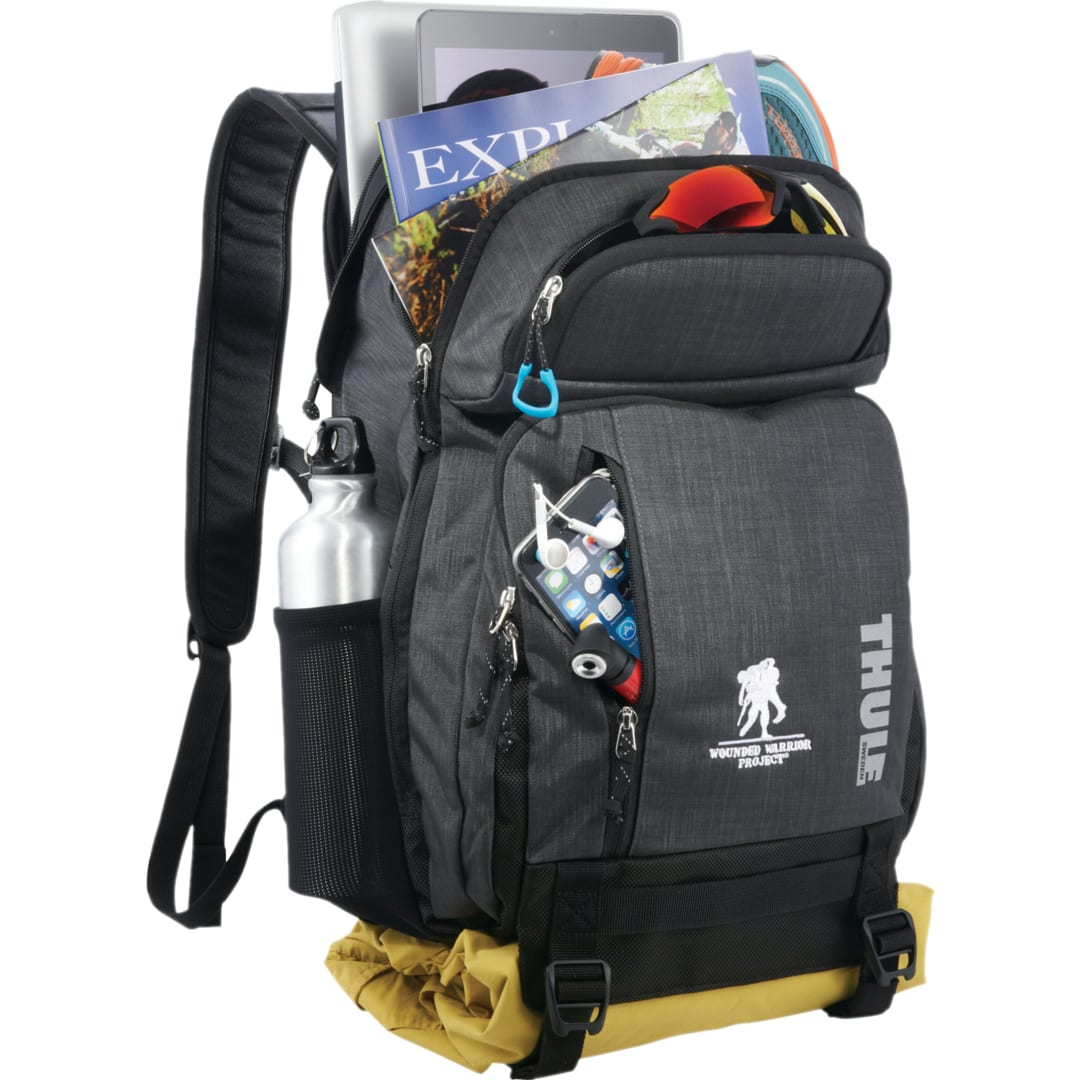 Gray Thule Stravan 15" Laptop Backpack