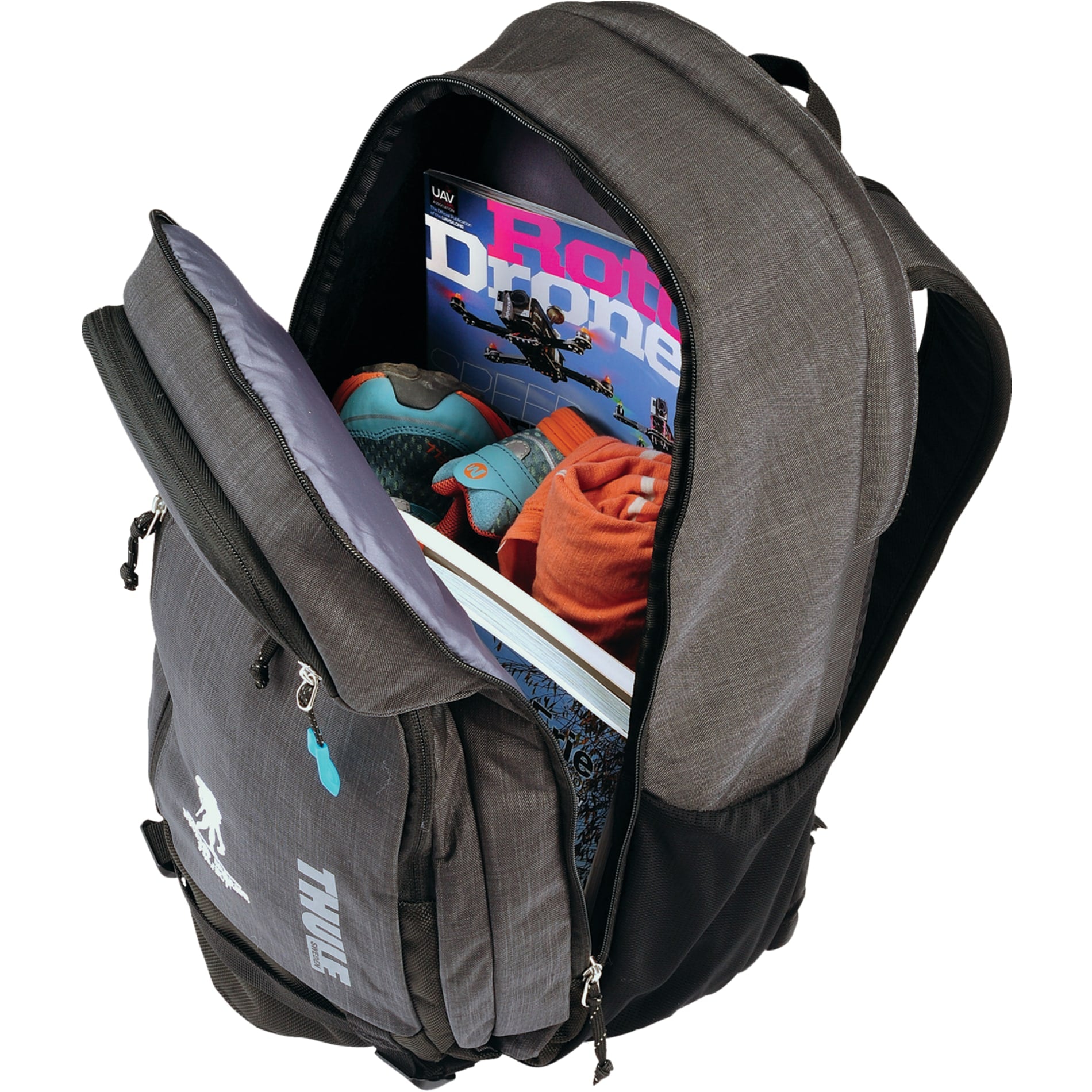Gray Thule Stravan 15" Laptop Backpack