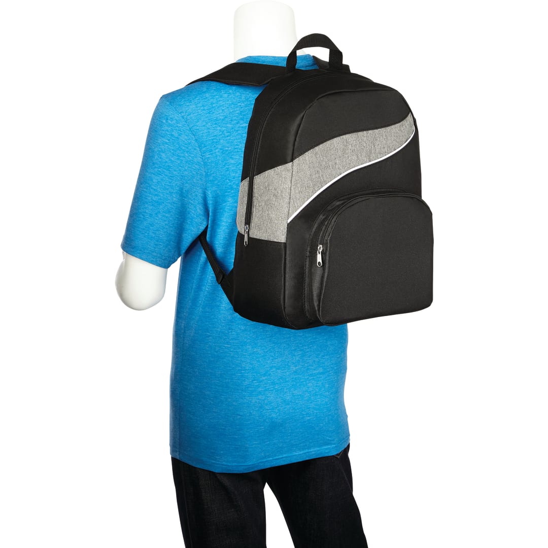 Gray Tornado Deluxe Backpack plain