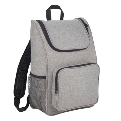 Gray Trek 15" Computer Backpack plain