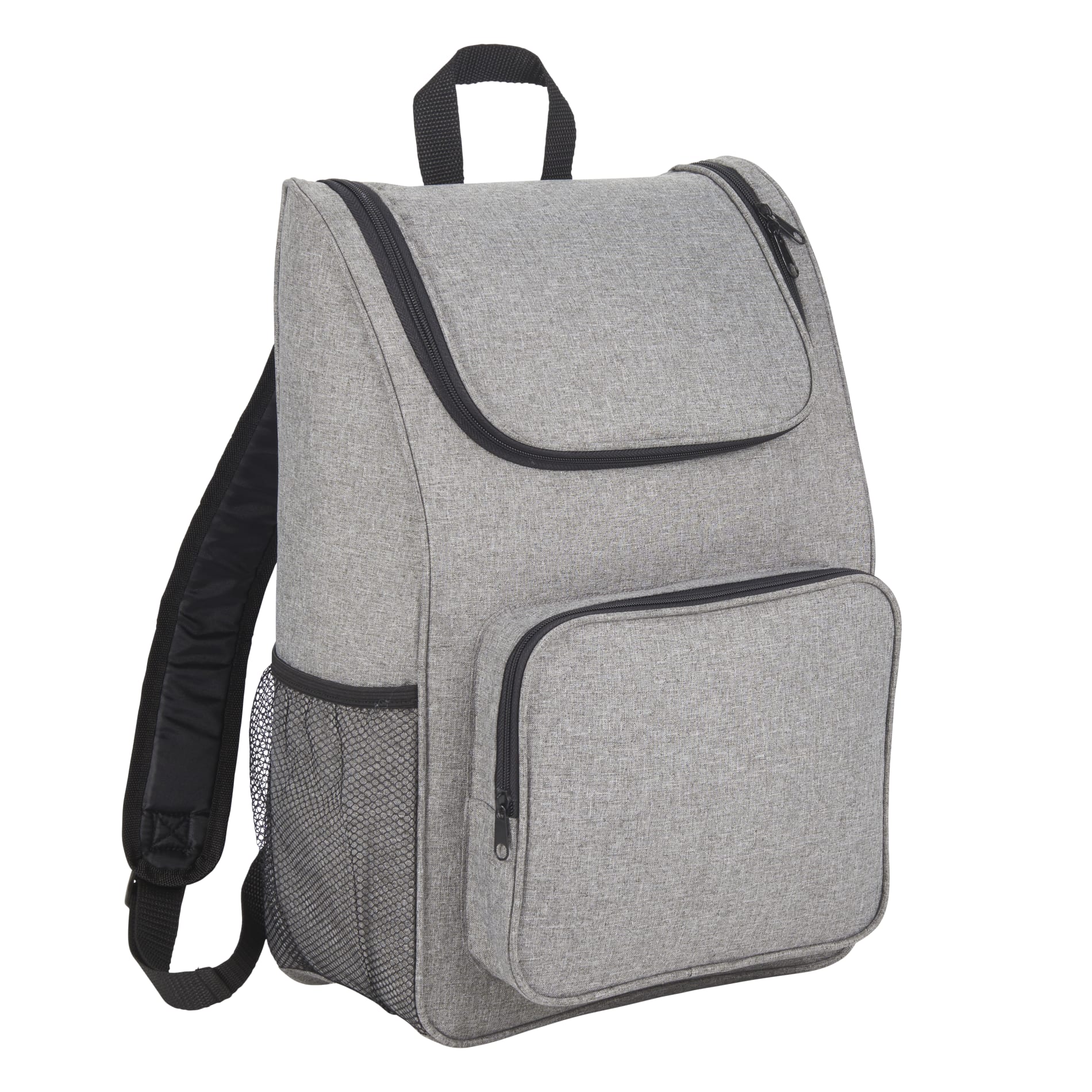 Gray Trek 15" Computer Backpack plain
