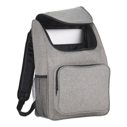 Gray Trek 15" Computer Backpack plain