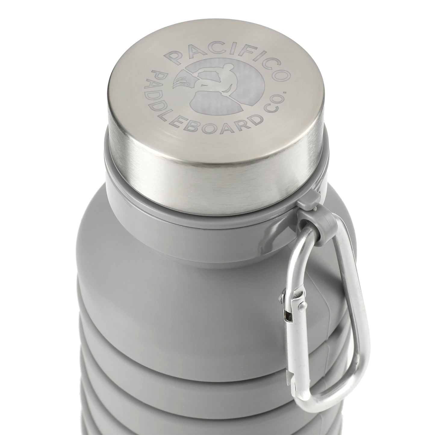 Gray Zigoo Silicone Collapsible Bottle 18oz