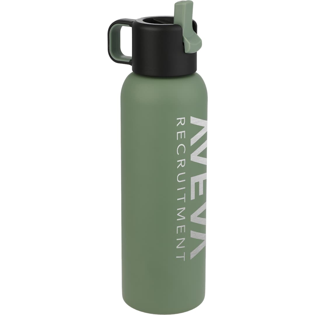 Green Clio Straw Lid Vacuum Bottle 22oz