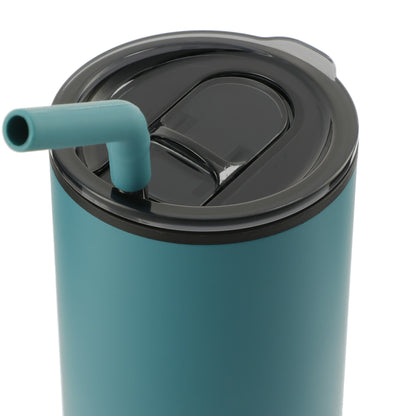 Green Lagom 16oz Tumbler w/ SS Straw