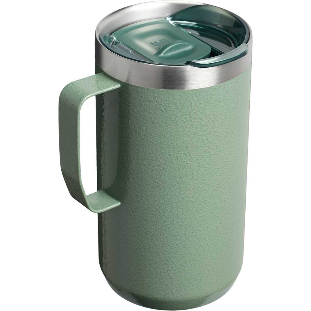 Green Stanley Everyday Camp Mug 24oz plain