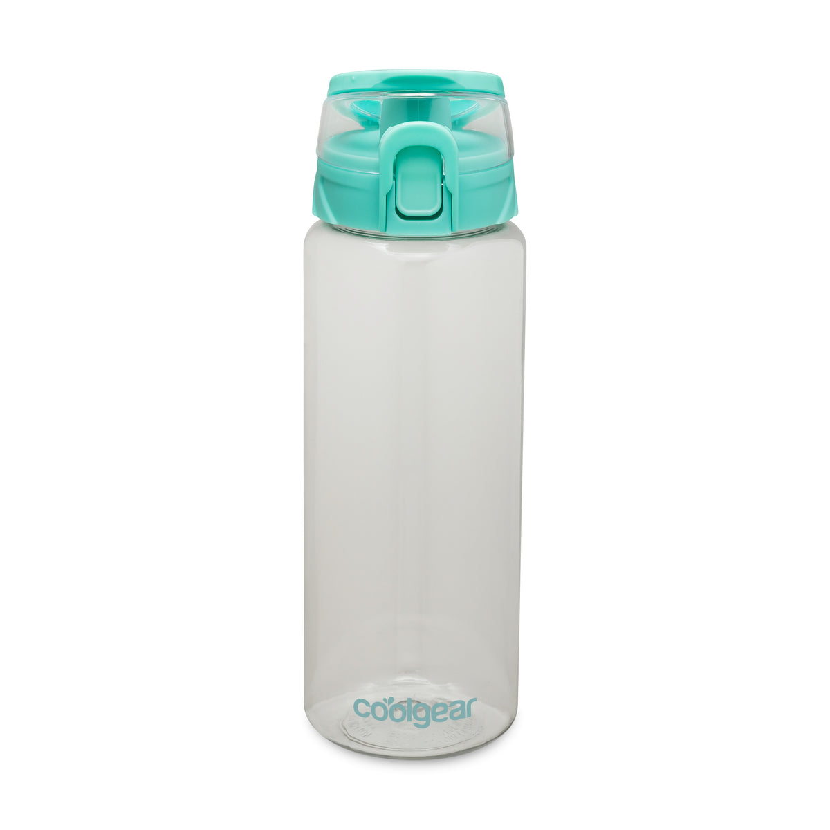 Green Tea Cool Gear® Cylinder Bottle with Halo Lid - 32 Oz. plain
